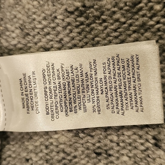 Lauren Ralph Lauren Grey sweater size XL - Picture 7 of 7